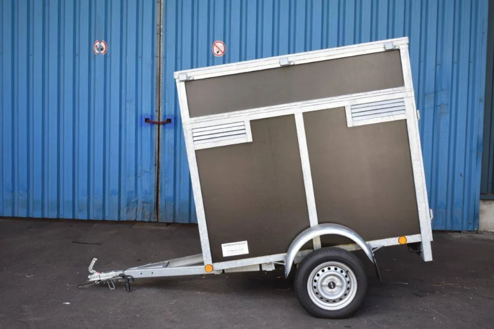 Remorque Bw Trailers 2 cases 500Kg