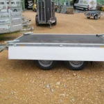 Remorque Eduard 2.60 m x 1.50 m 2 essieux 750kg