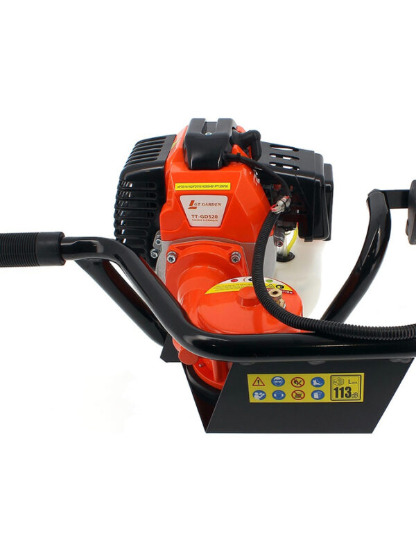 Tarière thermique 3 CV 52 cm3 + lot de 3 mèches (100, 200 et 300 mm) – Image 4