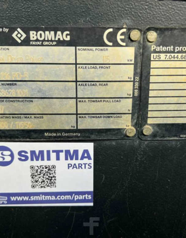 BOMAG Compacteur BW216PD-5 monocylindre – Image 7