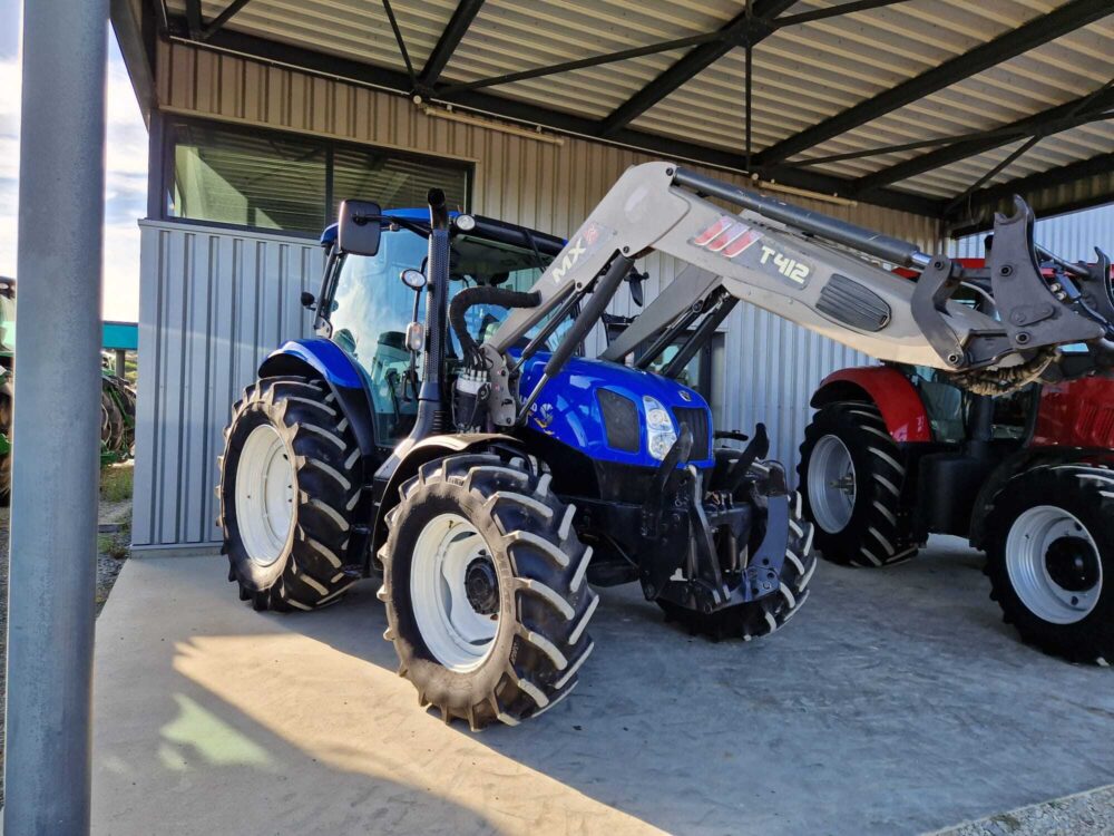 Tracteur New holland Electro command T6.120 – Image 5