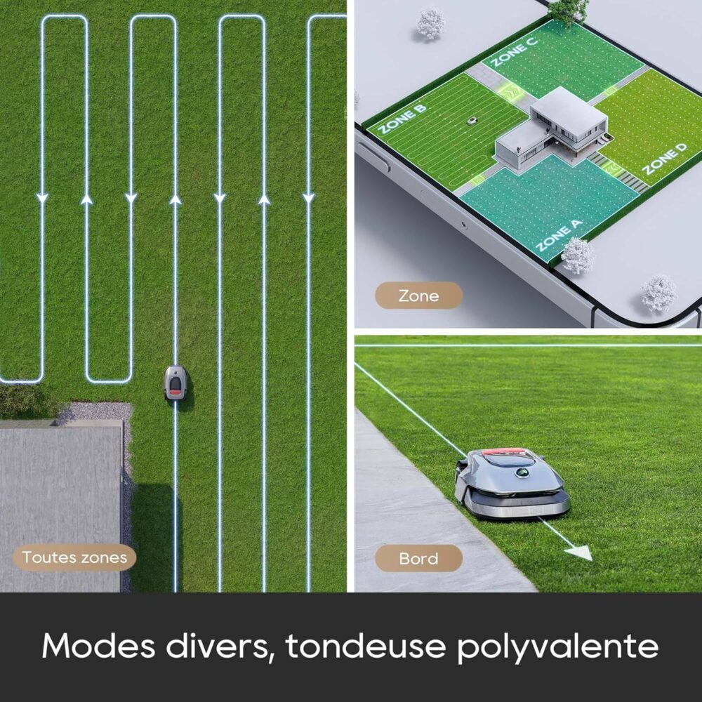 Dreame A1 Pro Tondeuse robotisée intelligente, OmniSense Technologie – Image 9