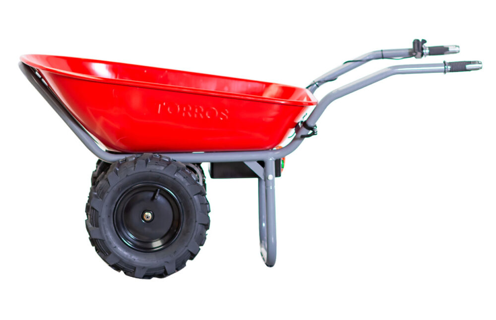 Torros Brouette électrique 2 roues motrices 100L 260KG - batterie 40V / 6Ah – Image 13