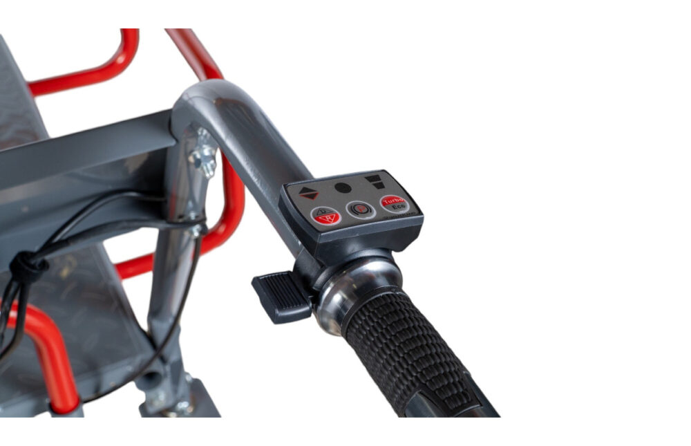 Torros Brouette électrique à plateau 150kg ERP150 sur chenille avec roues et skis – Image 2