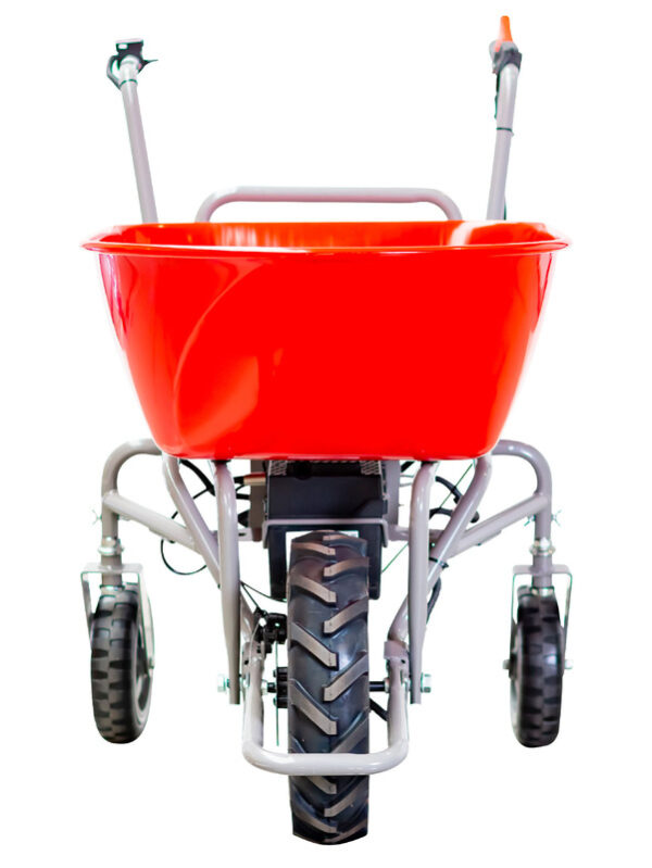 Torros Brouette électrique châssis inclinable 115L 180KG batterie 24V / 12Ah – Image 4