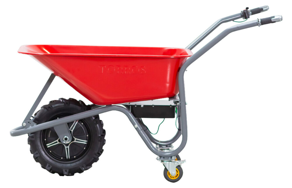 Torros Brouette électrique 80L 150KG - batterie 40V / 6Ah EK150F2 – Image 5