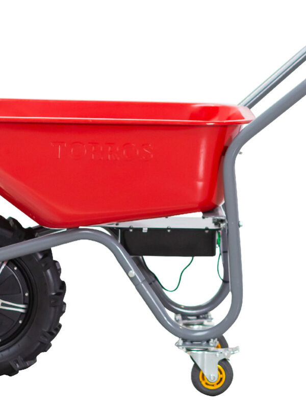 Torros Brouette électrique 80L 150KG - batterie 40V / 6Ah EK150F2 – Image 5