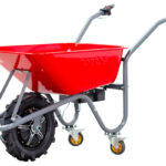 Torros Brouette électrique 80L 150KG - batterie 40V / 6Ah EK150F2
