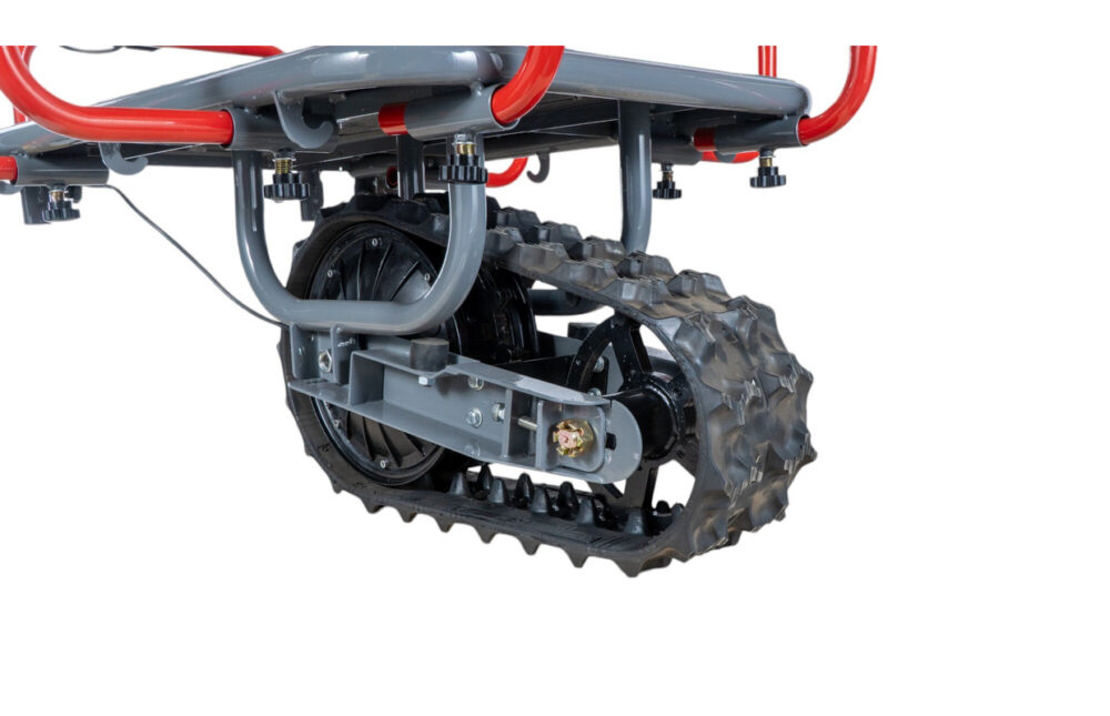 Torros Brouette électrique à plateau 150kg ERP150 sur chenille avec roues et skis – Image 5