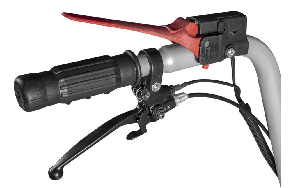 Torros Brouette électrique châssis inclinable 115L 180KG batterie 24V / 12Ah – Image 6