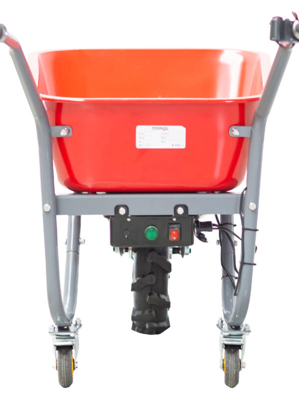 Torros Brouette électrique 80L 150KG - batterie 40V / 6Ah EK150F2 – Image 6