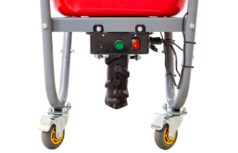 Torros Brouette électrique 80L 150KG - batterie 40V / 6Ah EK150F2 – Image 3