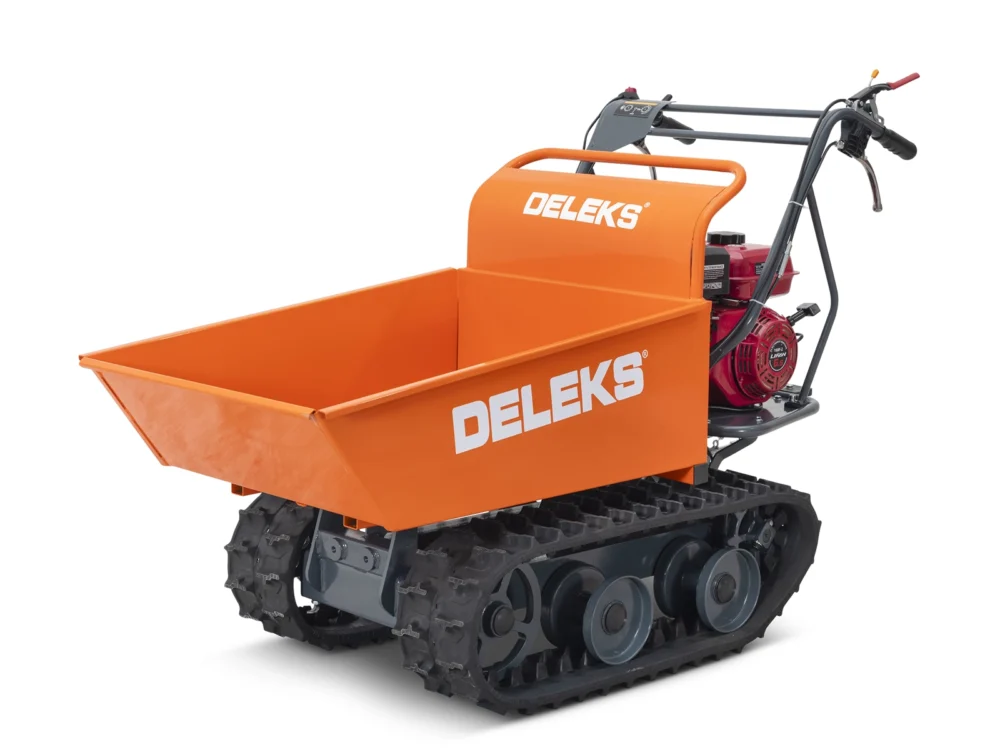 Deleks Mini-dumper à chenilles MD-500EL Brouette électrique benne – Image 11