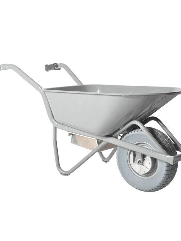 Matador Brouette electrique M-135 en acier caisse arrondie renforcé