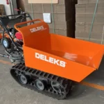 Deleks Mini-dumper à chenilles MD-500EL Brouette électrique benne