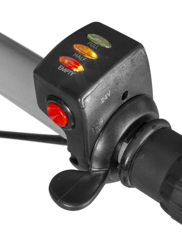 Torros Brouette électrique châssis inclinable 115L 180KG batterie 24V / 12Ah – Image 18
